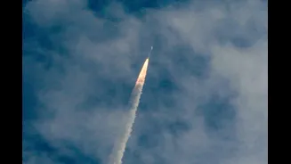 ISRO’s Rocket Carrying 16 Satellites Fails, Deviates In Third Stage Just Like PSLV-C61 In 2025