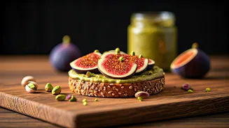 Whip Up a Delicious 5-Minute Pistachio & Fig Breakfast Sandwich