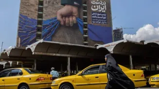'Strait of Hormuz will be Iran's forever': Iranian billboards have a message for Trump
