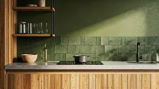 How Earthy Green Kitchens Bring Absolute Organic Freshness To Homes