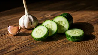 Fresh Cucumbers Meet Bold Garlic In This Easy Recipe