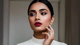 Soft Glam Festive Makeup Is Making Room For Natural Texture, Diffused Eyes And Fresh Cheeks