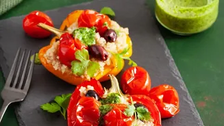 Peppers In Sauces And Stuffings: Vegetarian Pantry Peppers In Focus