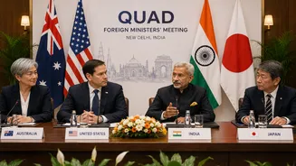 Amid Iran Deal Uncertainty, Quad Members Gather in New Delhi To Discuss Indo-Pacific, Energy, Economy