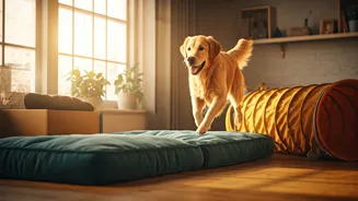 Heatwave Safety: Create Cute Indoor Agility Courses For Your Pup