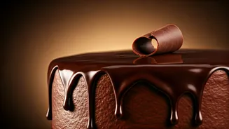 The Nostalgic Vintage Dark Chocolate Ganache Cake Phenomenon