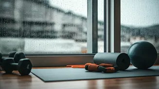 Stay Fit Even When It Pours