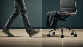 Office Stiffness Buster: Expert Showdown - Walking vs. Seated Calf Raises for Active Workdays
