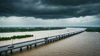 Heavy Rains Hit Kerala Due to Weather System