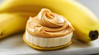Why This 2-Ingredient Banana Peanut Butter Mix Is Viral
