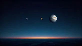 Mercury Venus Jupiter Create Magical Visual Triangles In Night Sky
