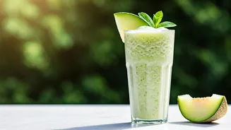 Beat the Heat: Delightful Muskmelon Milkshake for Summer Refreshment