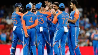India beat Australia in Queensland T20I, take 2-1 lead: Stats