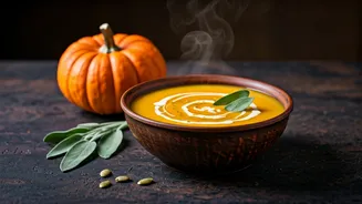 Pumpkin Soup Brings Warmth To Every Evening