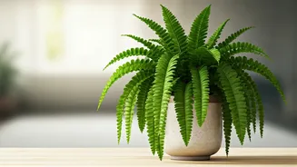 Boston Ferns Bring Calm Without Pet Risk