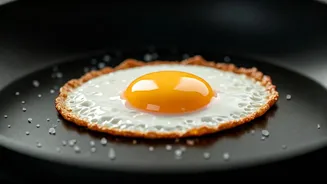 O Segredo do Ovo Perfeito: Sal Grosso no Óleo Frio para Fritar Sem Grudar!