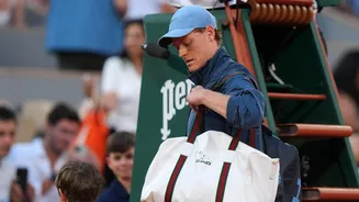 French Open: Juan Cerundolo snaps Jannik Sinner's 30-match winning streak