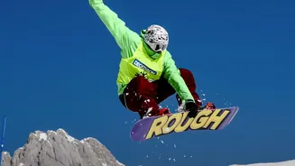 Top Scenic Slopes In Uttarakhand Offering Spectacular Views For Snowboarding Enthusiasts