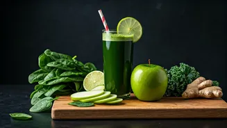 Soha Ali Khan's Festive Liver Detox Green Juice