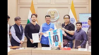 Tiger Shroff Named Brand Ambassador For Maharashtra’s New Maha-Deva Football Initiative
