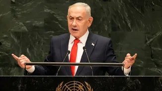 Mass walkout at UNGA as Netanyahu takes podium