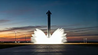 Starship's Water Spectacle: A Leap Forward for Future Space Missions