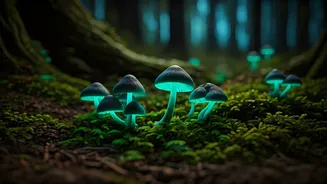 Guided Late Night Forest Walks Spot Glowing Mushrooms