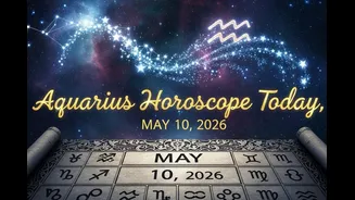 Aquarius Horoscope Today, May 10, 2026