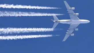 AI helps reduce contrails on flights