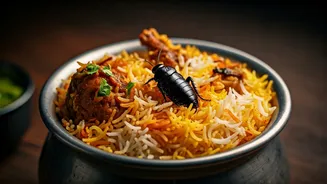 Cockroach in Biryani Sparks Outrage: Birthday Celebration Turns Sour at Gorakhpur Restaurant