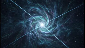 NASA's Lighthouse Pulsar Map turns polarised X-rays into a map of invisible cosmic structure