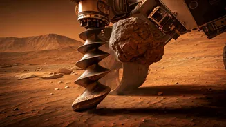 Curiosity's Martian Mishap: How a Stubborn Rock Caused a Rover Headache
