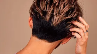 Five Pencil Hairstyle Variations from Casual to Neat