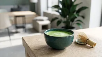 Metro Co-Working Professionals Swap Afternoon Coffee For Japanese Matcha Green Tea For Sustained Focus