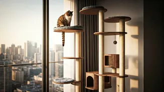 High-Rise Cat Parents Obsess Over Vertical Territory Structural Hacks