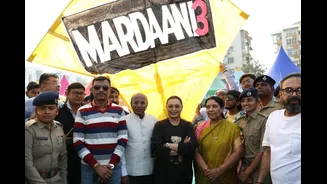 Rani Mukerji Celebrates Makar Sankranti In Gujarat, Says 'Thrilled To See Love For Mardaani Here'