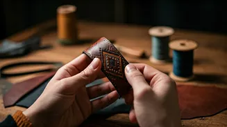 Crafting Authentic Tuareg-Inspired Leather Bracelets: A Step-by-Step Guide