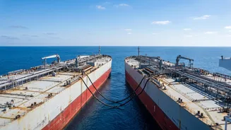 Indian Petrol Reaches Russia After A Ship-To-Ship Transfer Near Egypt