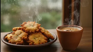 Chai and Pakora Cravings Grow Stronger when Monsoon Memories Return: What It Means for Indian Food Lovers