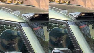 WATCH: Virat Kohli seen driving Defender outside RCB’s team hotel a day before IPL opener