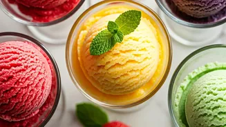 Fruit Sorbets Make Indulgence Feel Less Heavy
