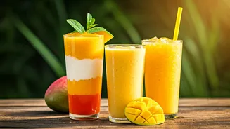 Beat the Heat: 6 Luscious Mango Drinks for a Refreshing Summer Escape!
