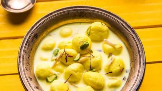 Soaked Sabudana Adds A New Texture To Homemade Rasmalai