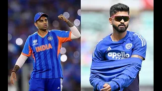 Shreyas Iyer vs Suryakumar Yadav: Who has the better T20 captaincy record?