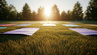 Synchronized Open-Air Yoga Events Set To Trend This Weekend