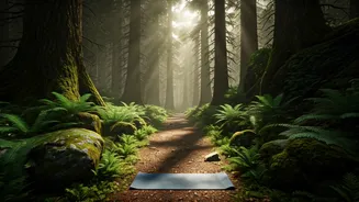 Walking Yoga & Forest Bathing: Seniors Reconnect with Nature for Environmental Care