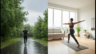 Don't Skip Exercise Just Because It's Raining