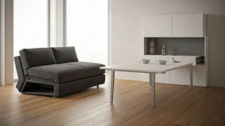 Space-Saving Furniture Makes City Homes More Liveable