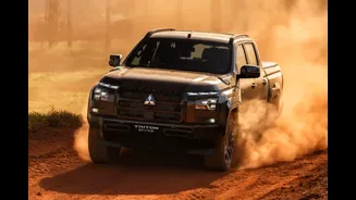 Mitsubishi Triton ganha série especial assinada por influenciadores automotivos