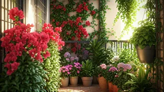 Transform Your Balcony into a Blooming Oasis: Top Flowering Vines for Small Spaces